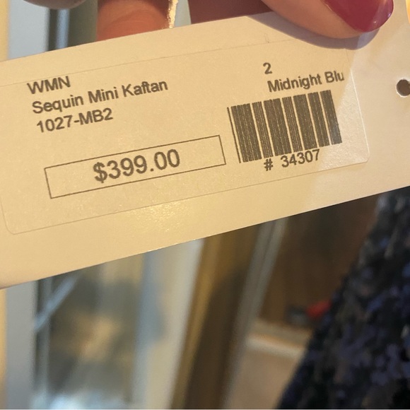 Ripley Rader Sequin Mini Kaftan - Picture 3 of 4